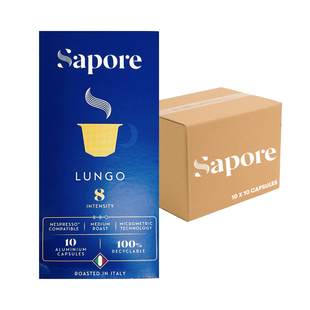 Sapore Lungo Italian Coffee Pods Nespresso Compatible - Image 3