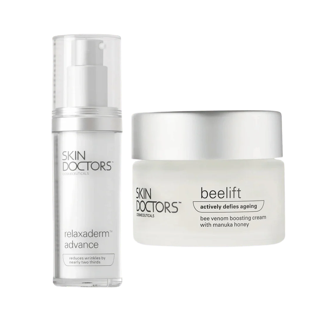 Skin Doctors Anti-Ageing Duo - Relaxaderm Advance + Beelift Cream