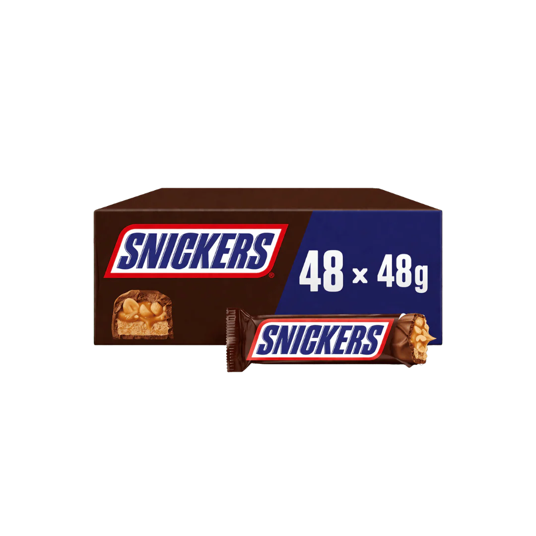 Snickers Classic Chocolate Bars Case 48 x 48g