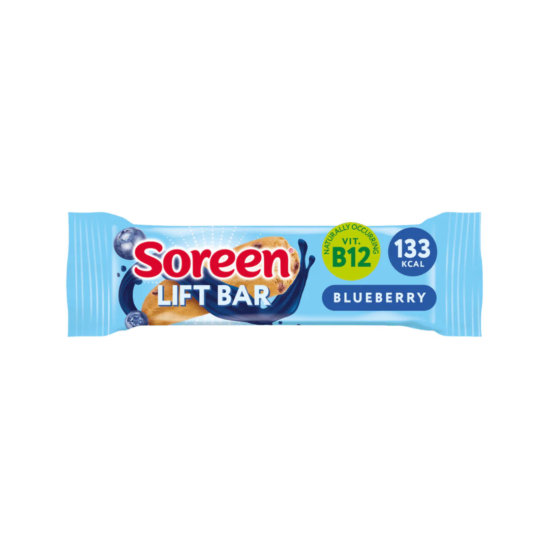 Case (32) Soreen Lift Bars Blueberry
