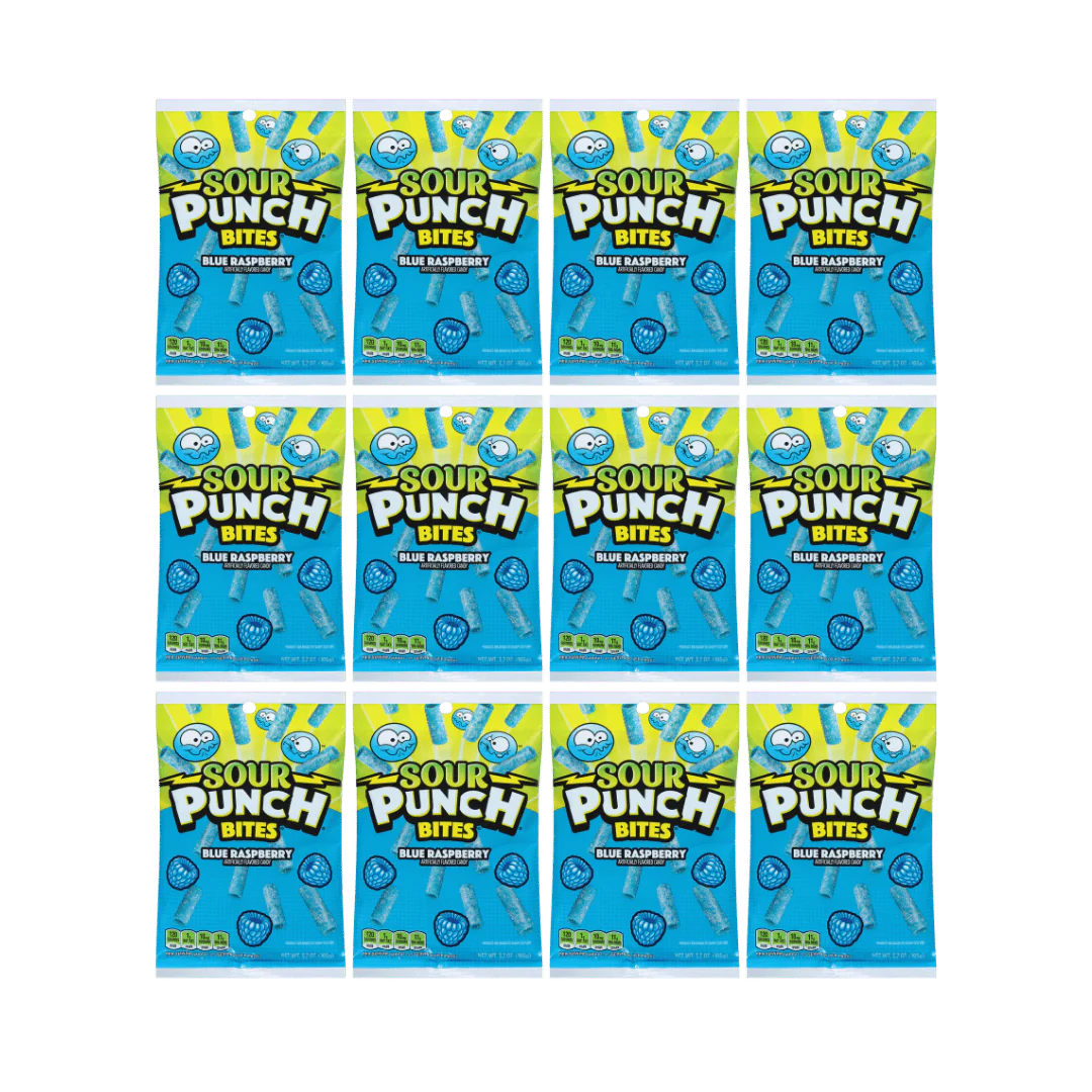 Sour Punch Bites Blue Raspberry