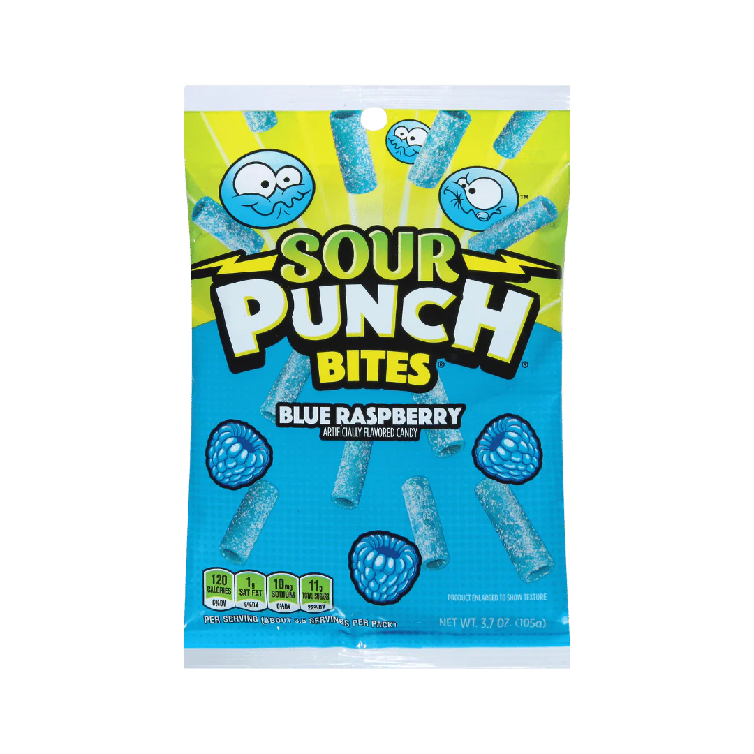 Sour Punch Bites Blue Raspberry - Image 2