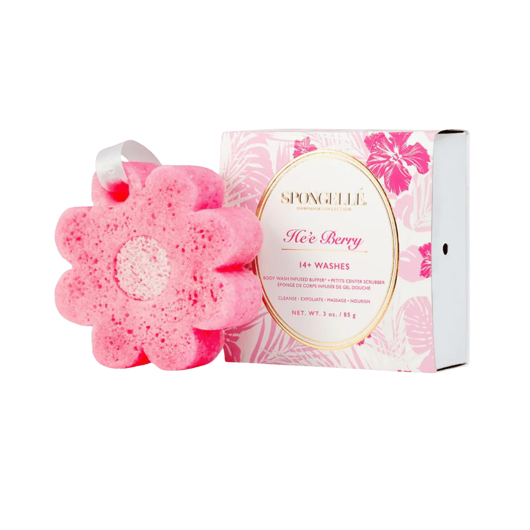 Spongelle Hawaiian Collection Body Buffer He'e Berry Botanical