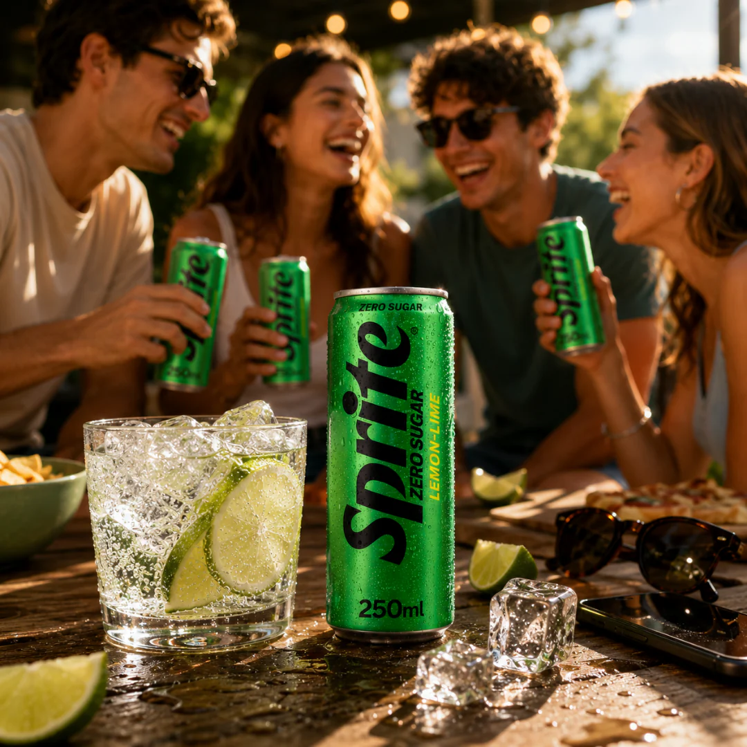 Sprite Zero Sugar 24x 250ml Cans - Image 3
