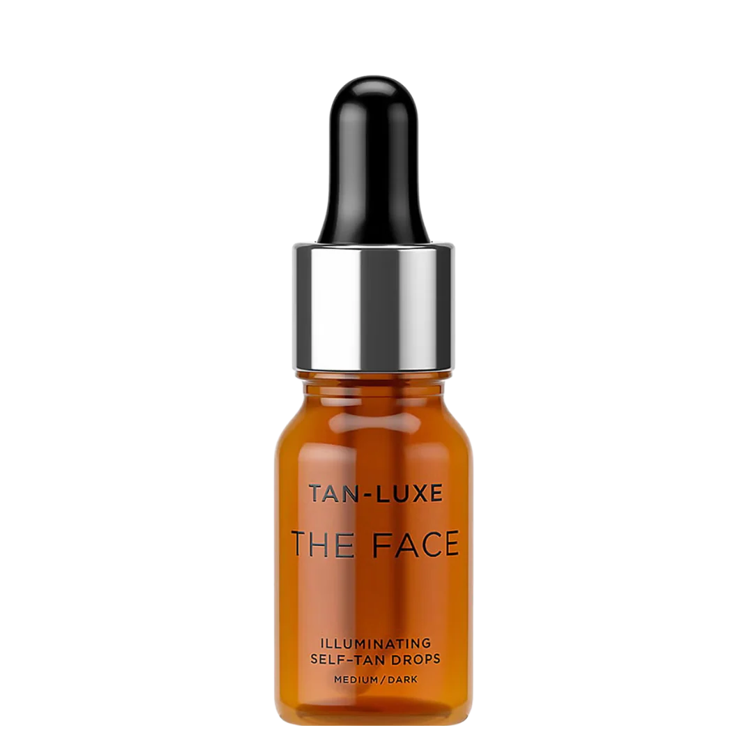 Tan-Luxe The Face Illuminating Self-Tan Drops - Medium / Dark - 10ml