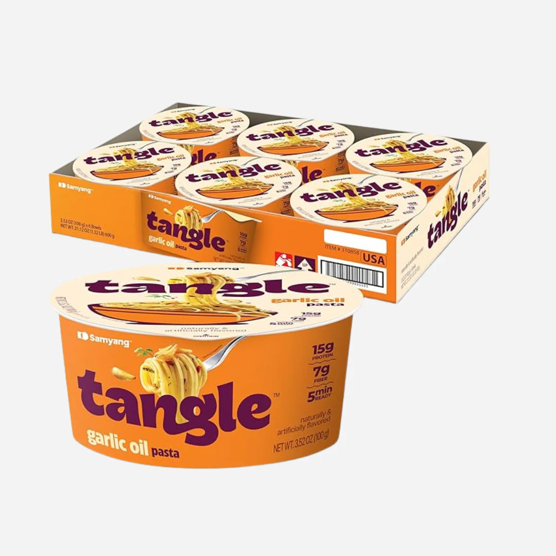 Samyang Tangle Garlic Oil Pasta Big Bowl (6 Pack)