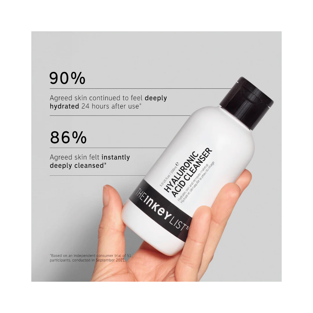 The INKEY List Hyaluronic Acid Cleanser - 150ml - Image 4