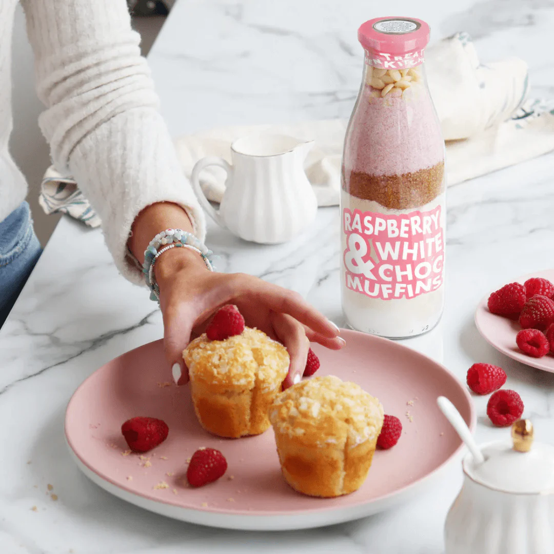 Treat Kitchen Raspberry & White Chocolate Muffins Baking Mix - Image 4