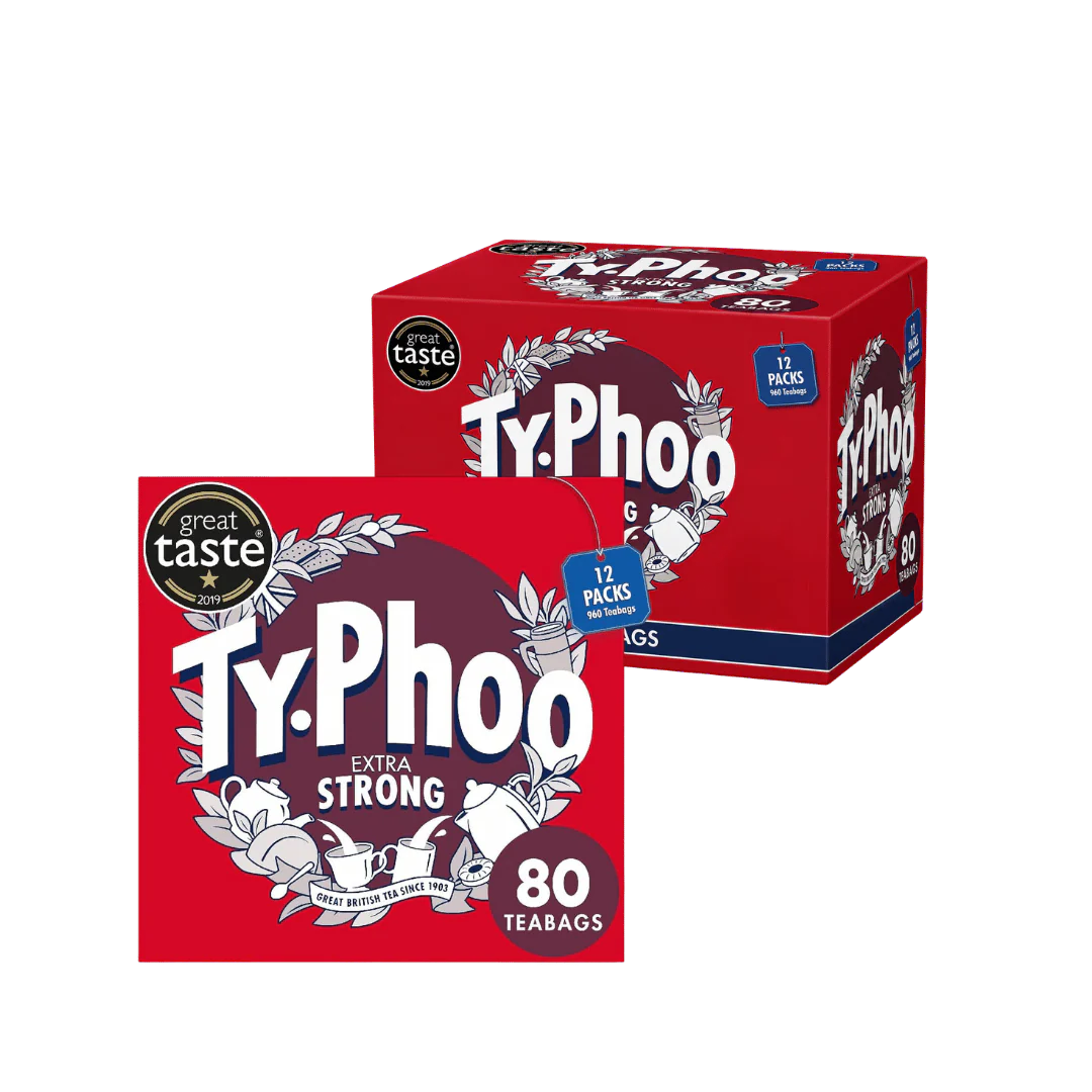 Typhoo Extra Strong Teabags 12 x 80 Bags