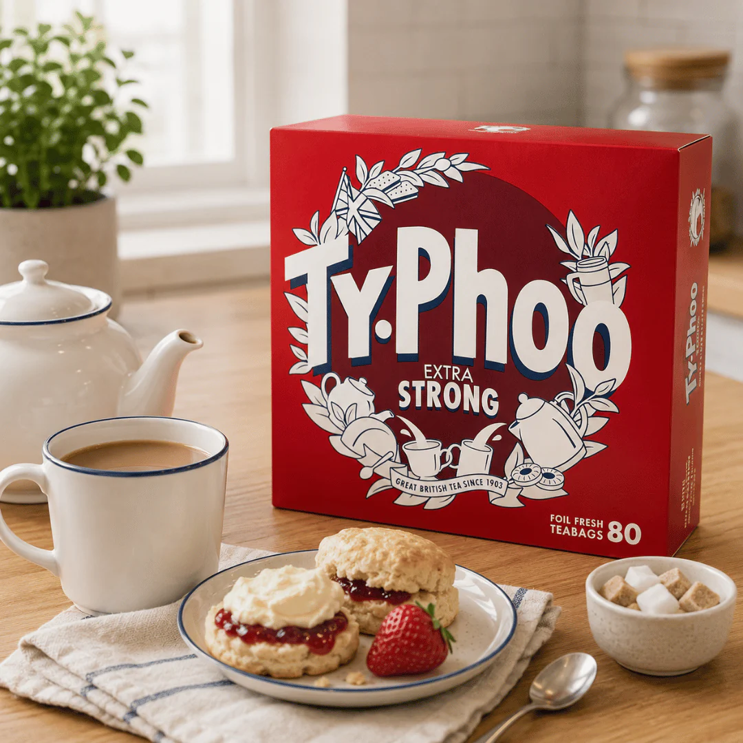Typhoo Extra Strong Teabags 12 x 80 Bags - Image 2