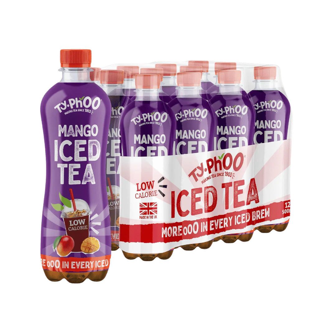 Typhoo Iced Tea Mango Ready to Drink Tea 12 x 500ml