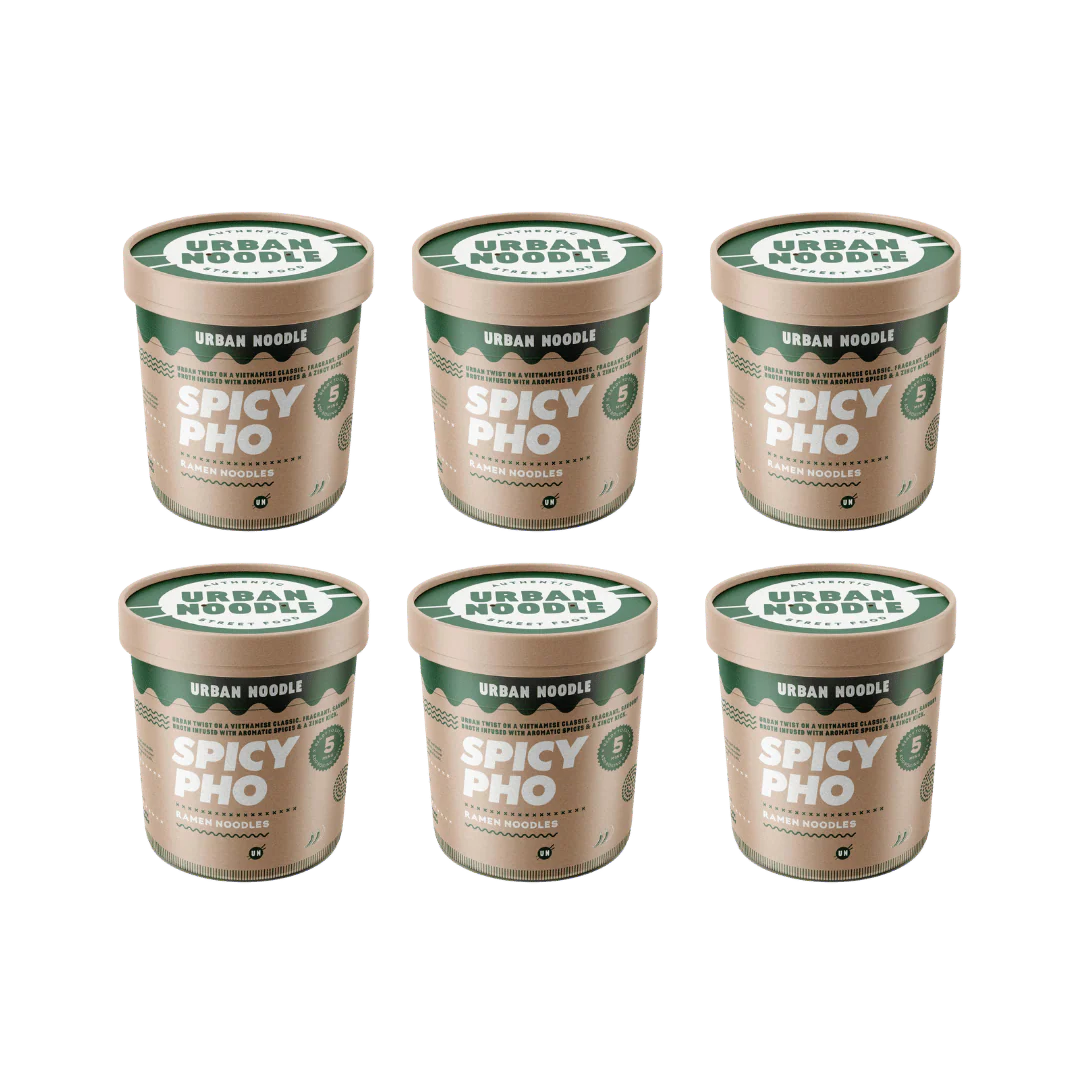Urban Noodle Spicy Pho Ramen Pot 6 x 87.5g