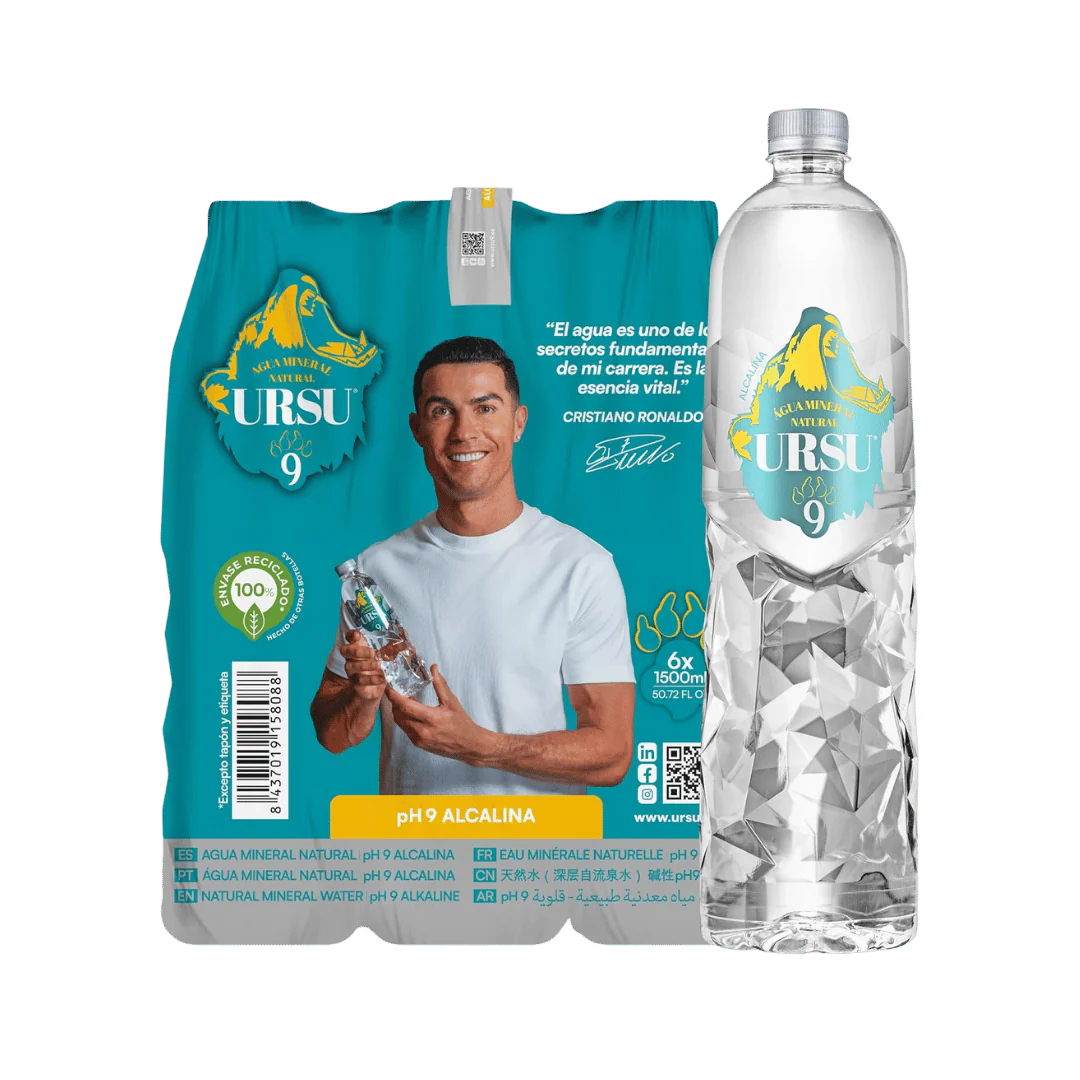Ursu Alkaline Natural Mineral Water 6 x 500ml - Image 2