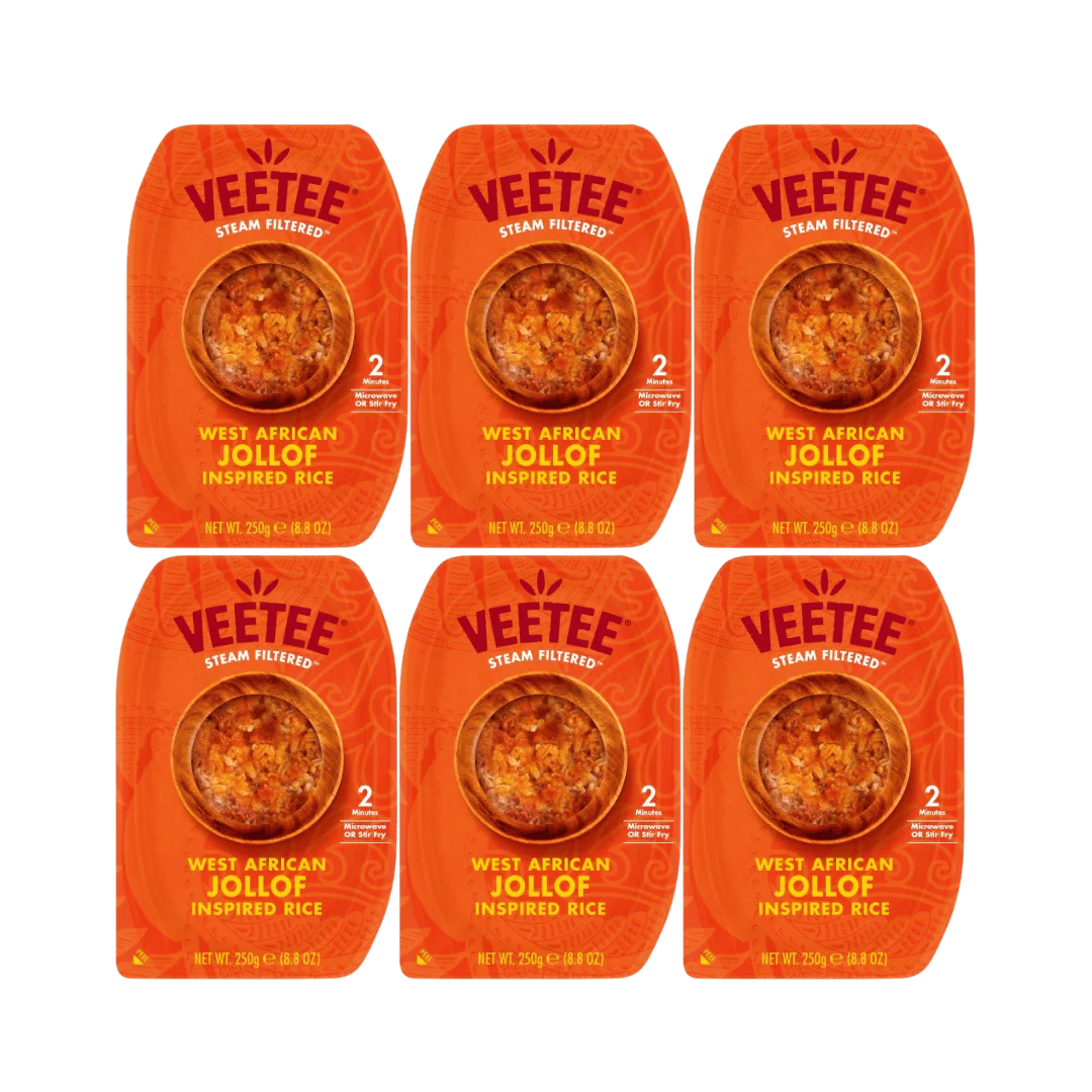 Veetee West African Jollof Rice Tray 6 x 250g