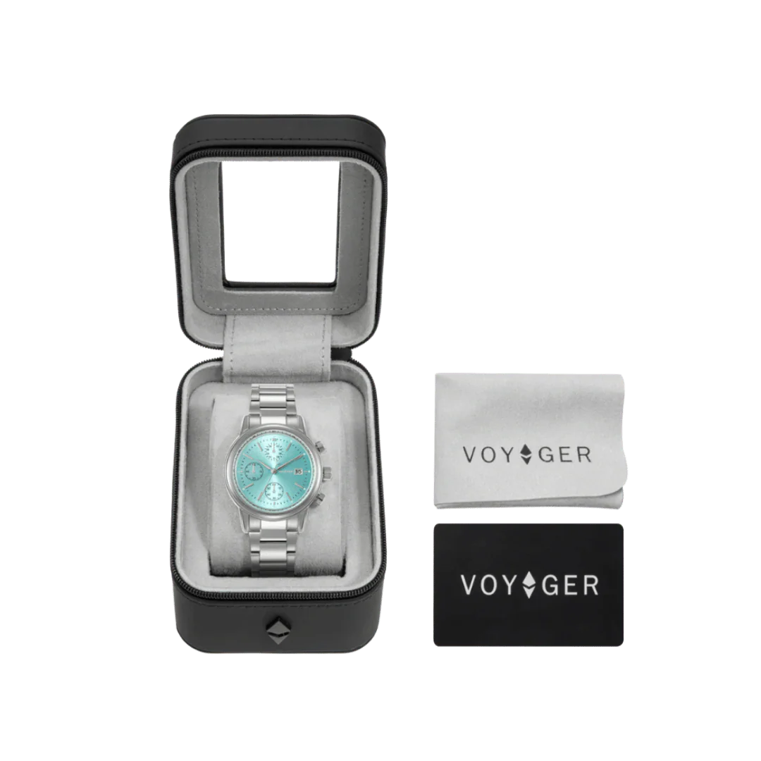 Voyager Aero Enigma Turquoise Watch - Image 5