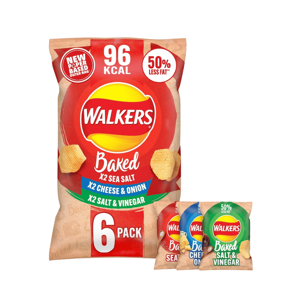 Walkers Baked Variety Multipack Crisps